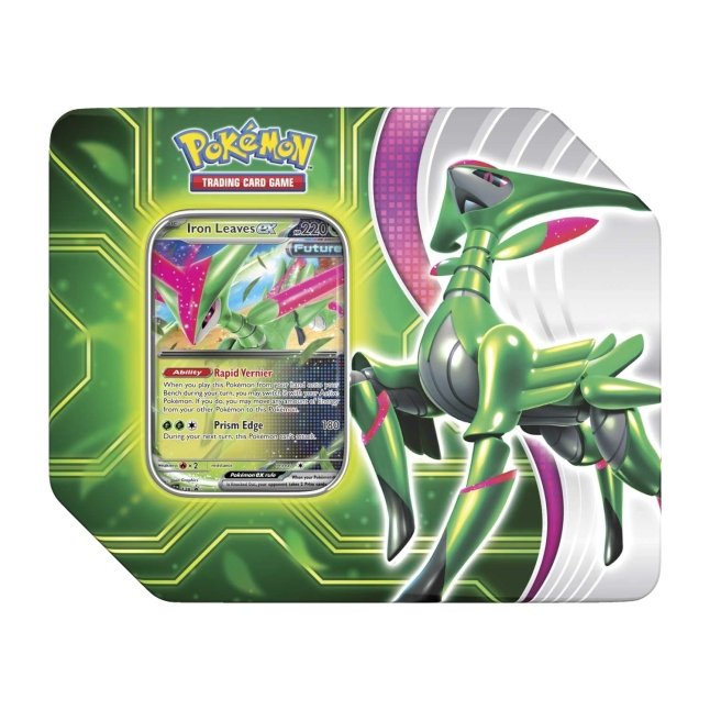 Pokemon Iron Leaves Tin