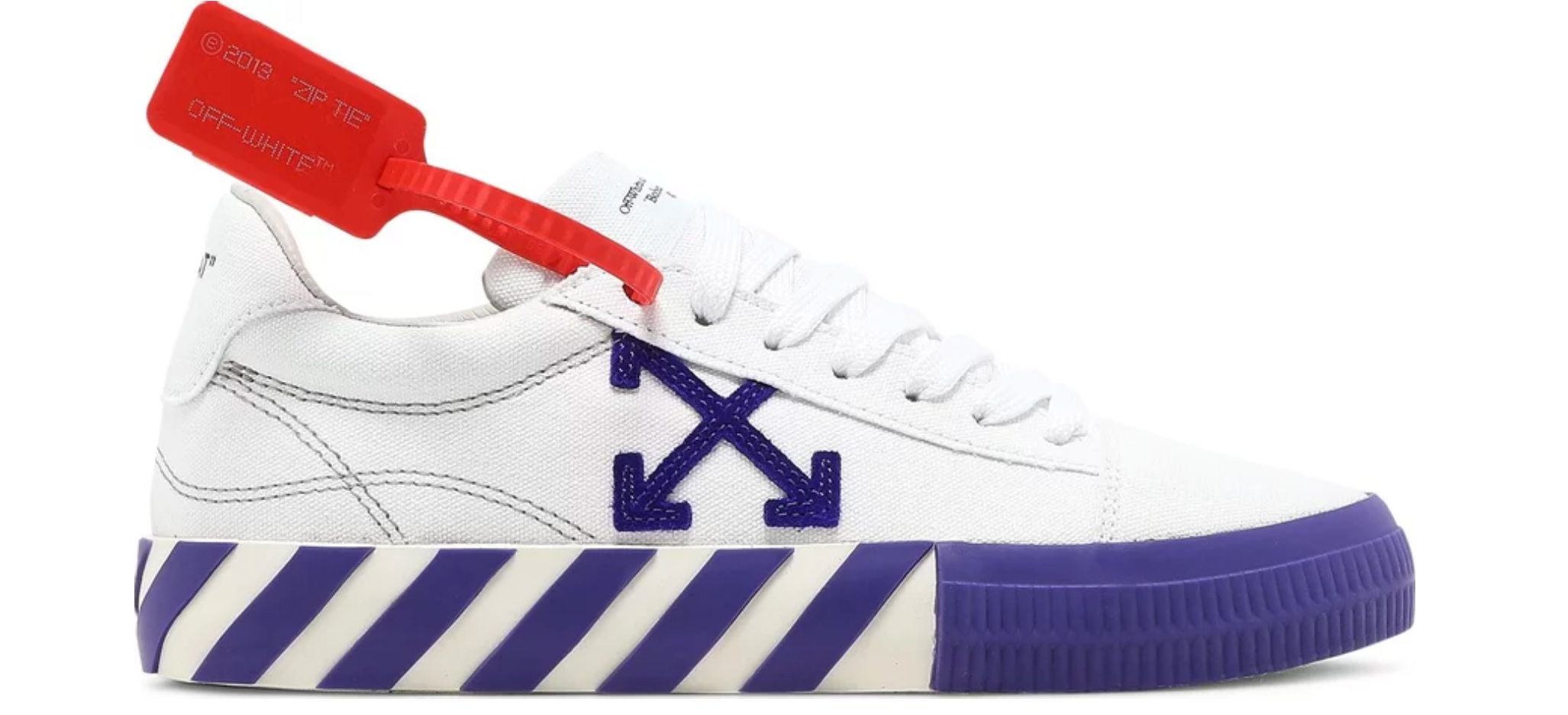 Off-White Wmns Vulc Sneaker White Violet