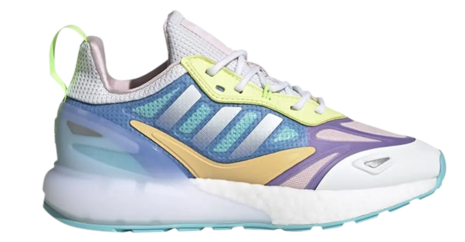 adidas ZX 2K Boost 2.0 J 'White Light Purple'
