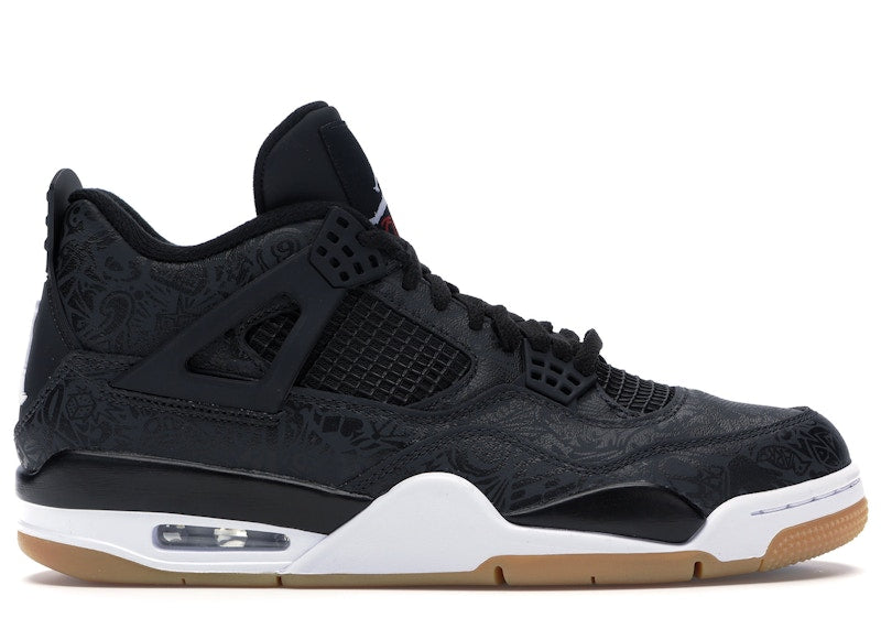 Jordan 4 Retro Laser Black Gum