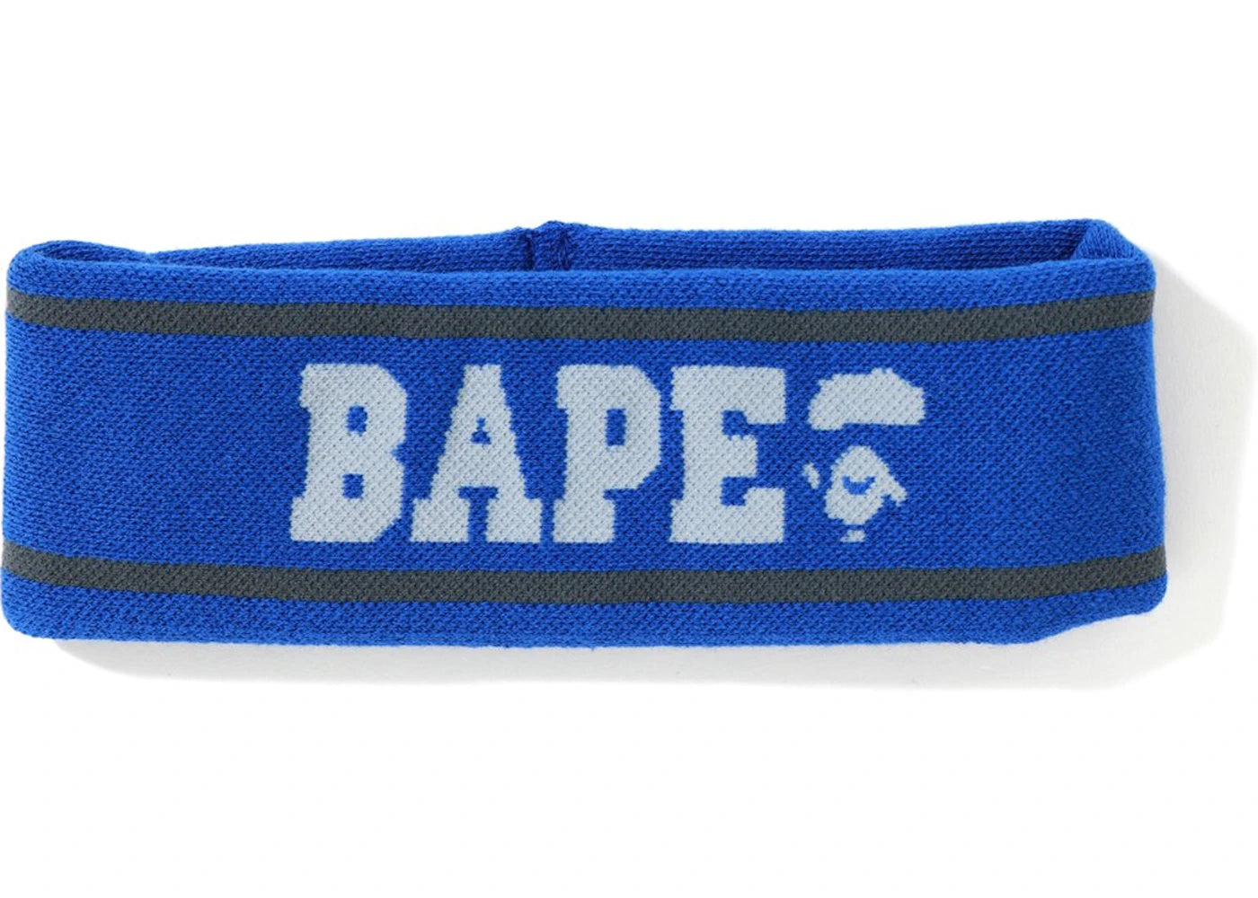 BAPE Logo Headband Blue/Black