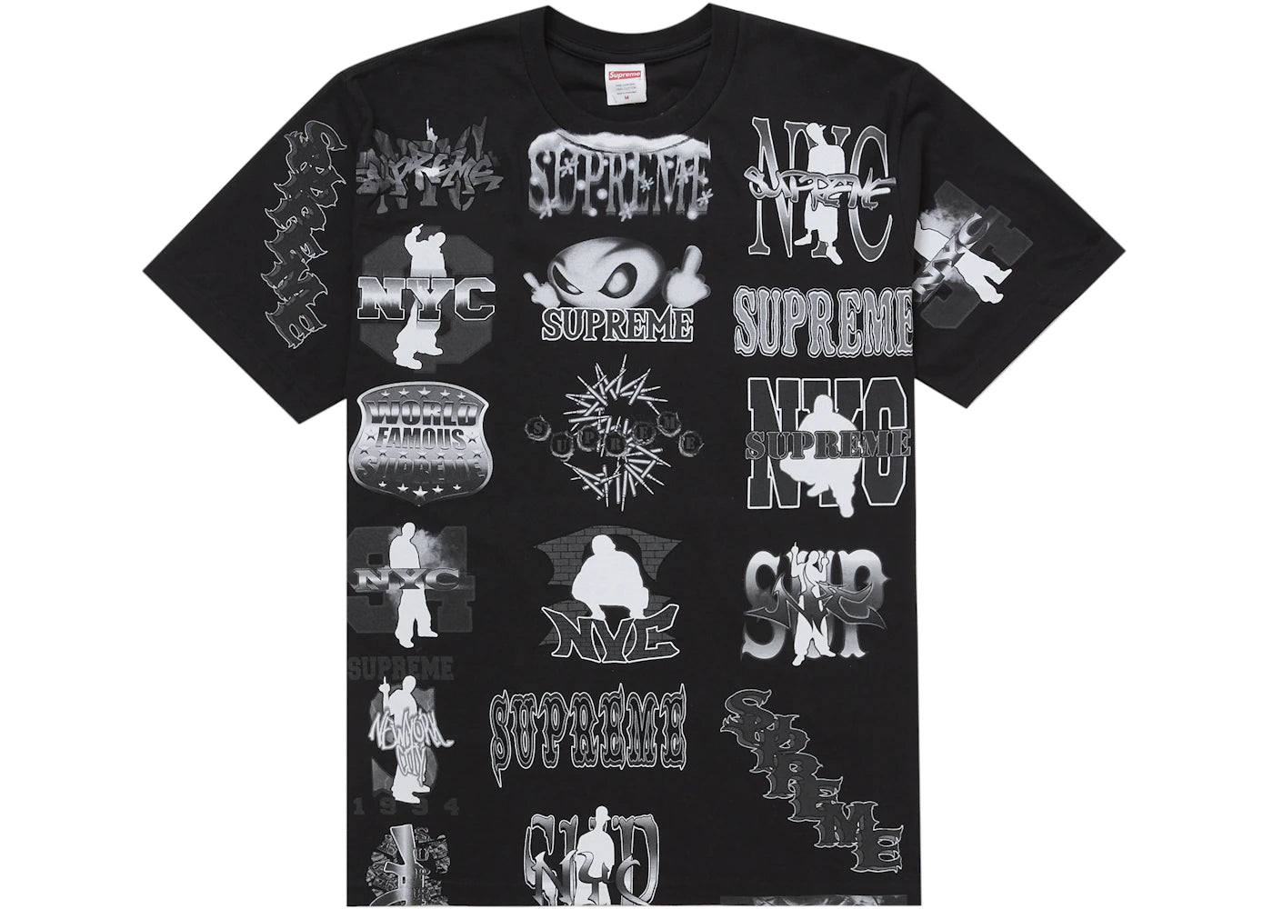Supreme Flash Tee Black