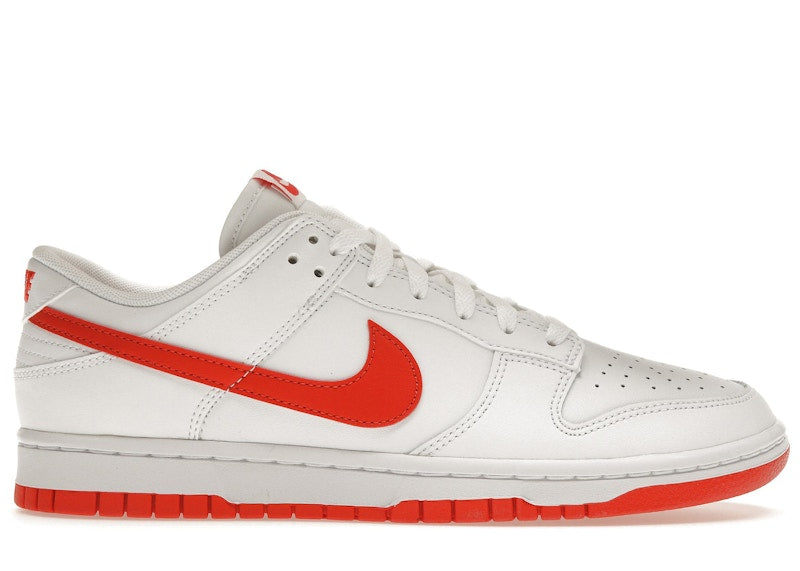 Nike Dunk Low Retro White Picante Red