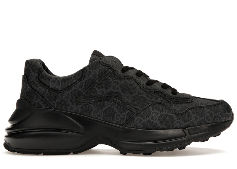 Gucci Rhyton Black GG Supreme Canvas