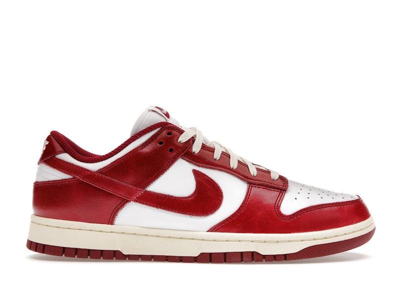 Nike Dunk Low PRM Vintage Team Red (Women's)