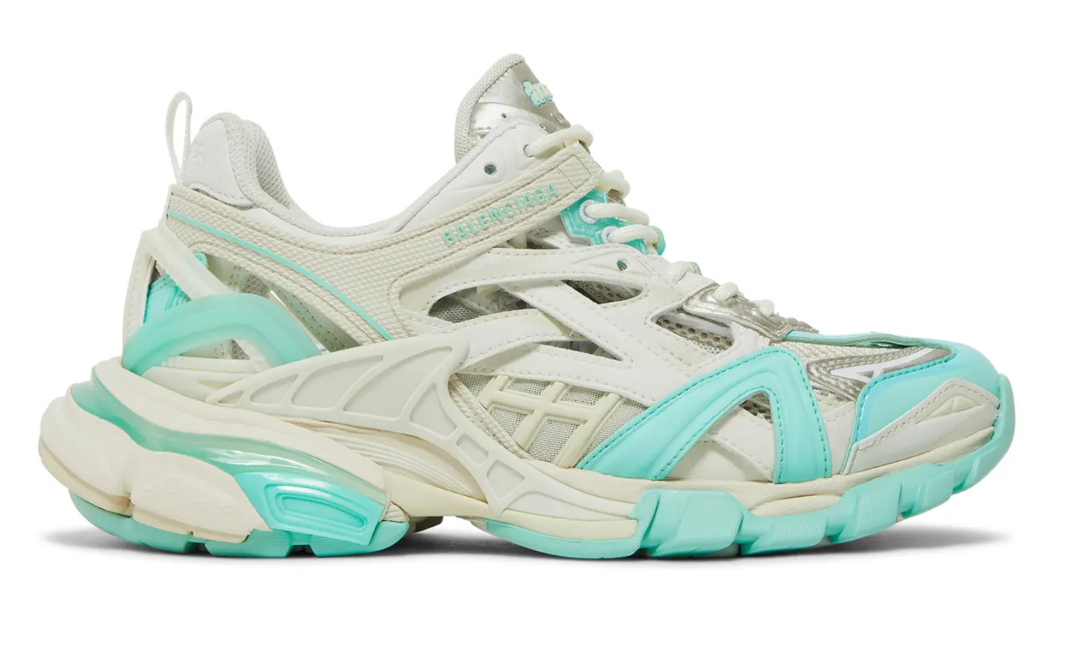 Balenciaga Wmns Track.2 Sneaker 'White Green'