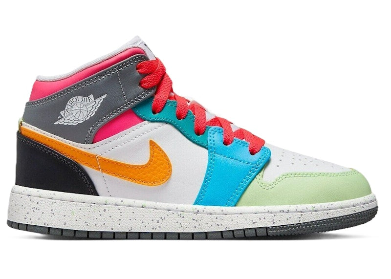 Air Jordan 1 Mid SE Multi-Color (GS)