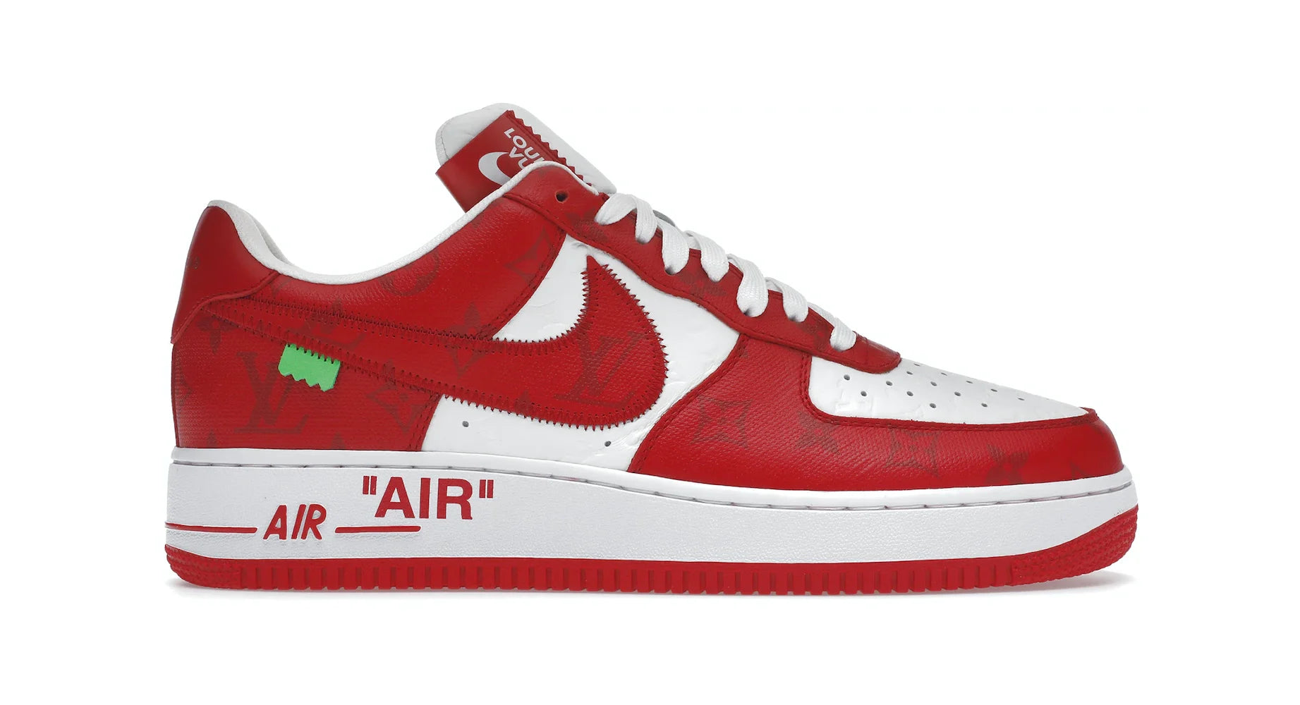 Air Force 1 Low Louis Vuitton White Red