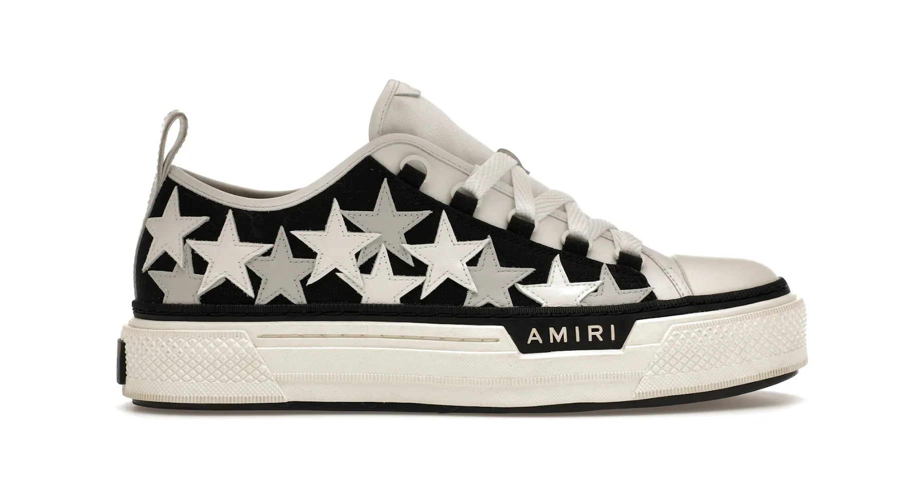 AMIRI Stars Court Low Black White