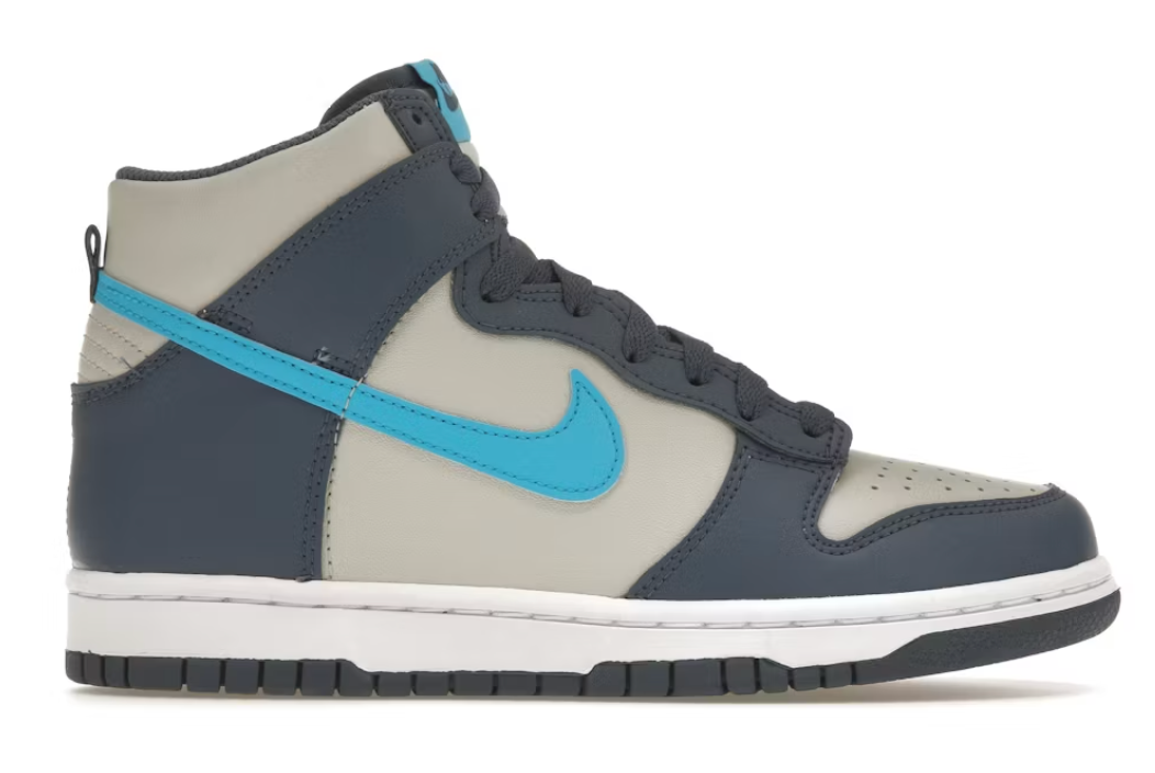 Nike Dunk High Light Bone Diffused Blue (GS)