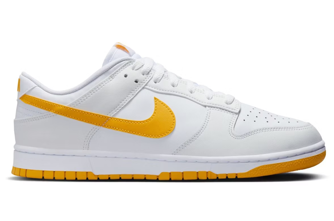 Nike Dunk Low White University Gold