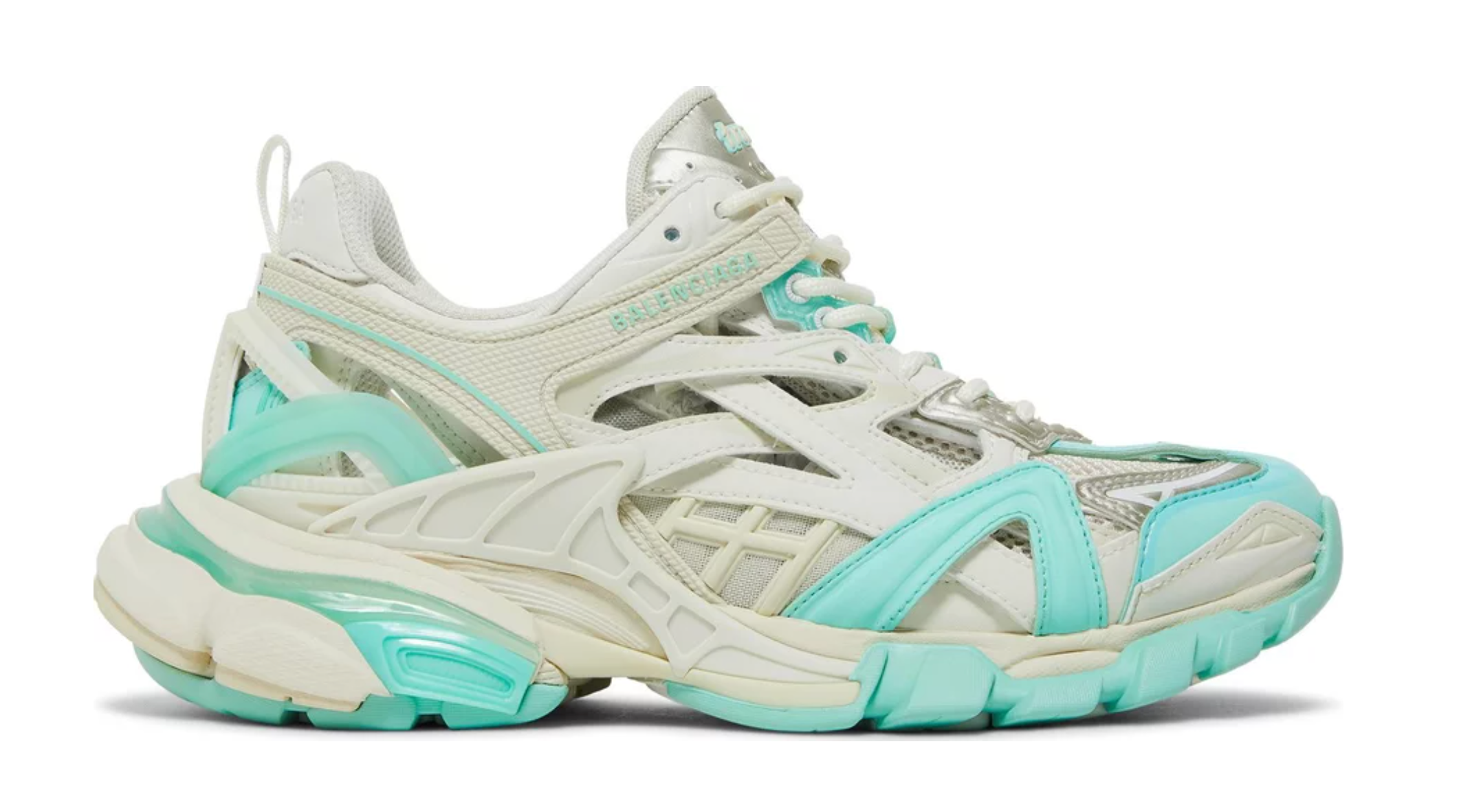 Balenciaga Wmns Track.2 Sneaker 'White Green'