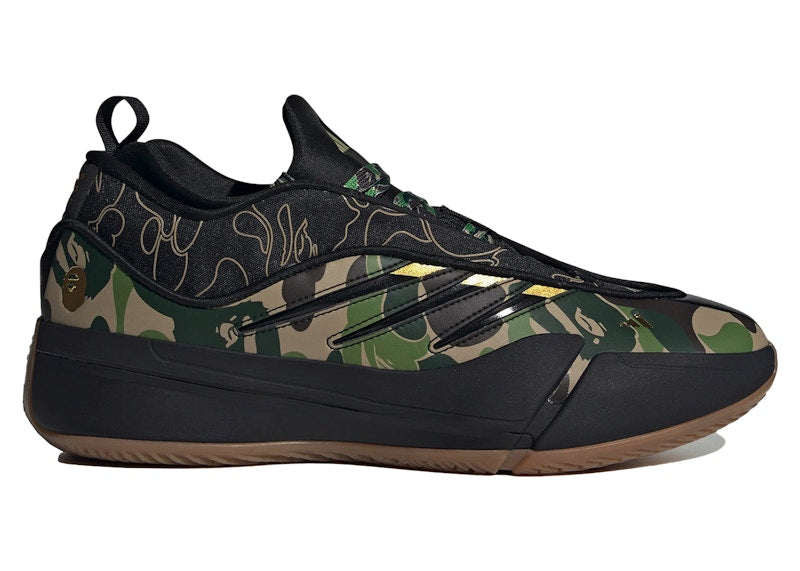 adidas Dame 9 Bape Black Green