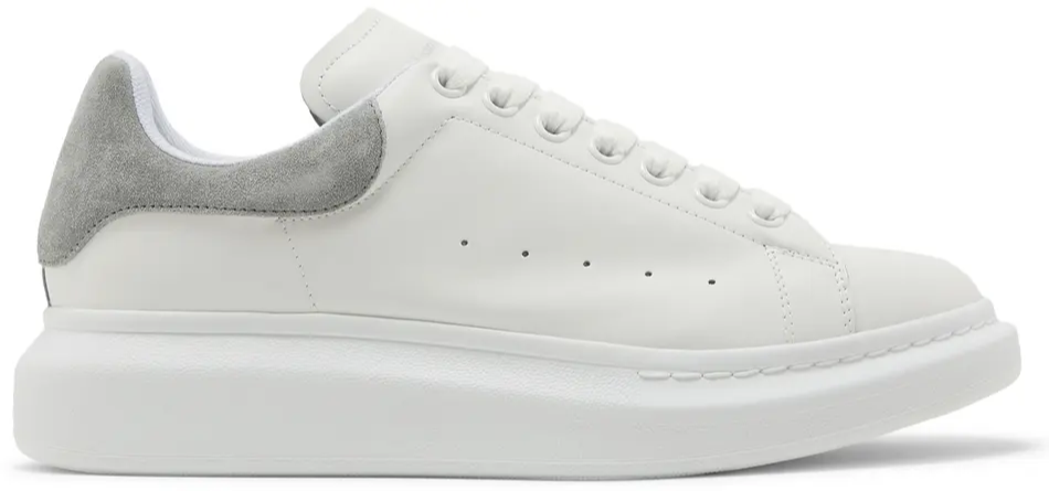 Alexander McQueen Oversized Sneaker 'White Grey Suede'
