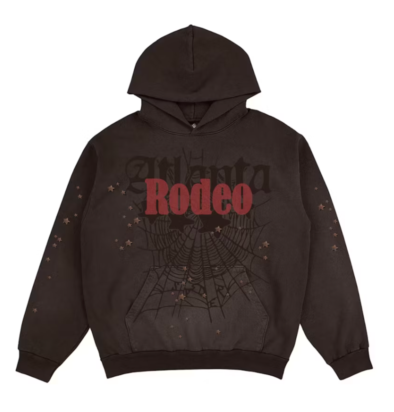 Travis Scott Cactus Jack x Sp5der Days Before Rodeo Hoodie Brown