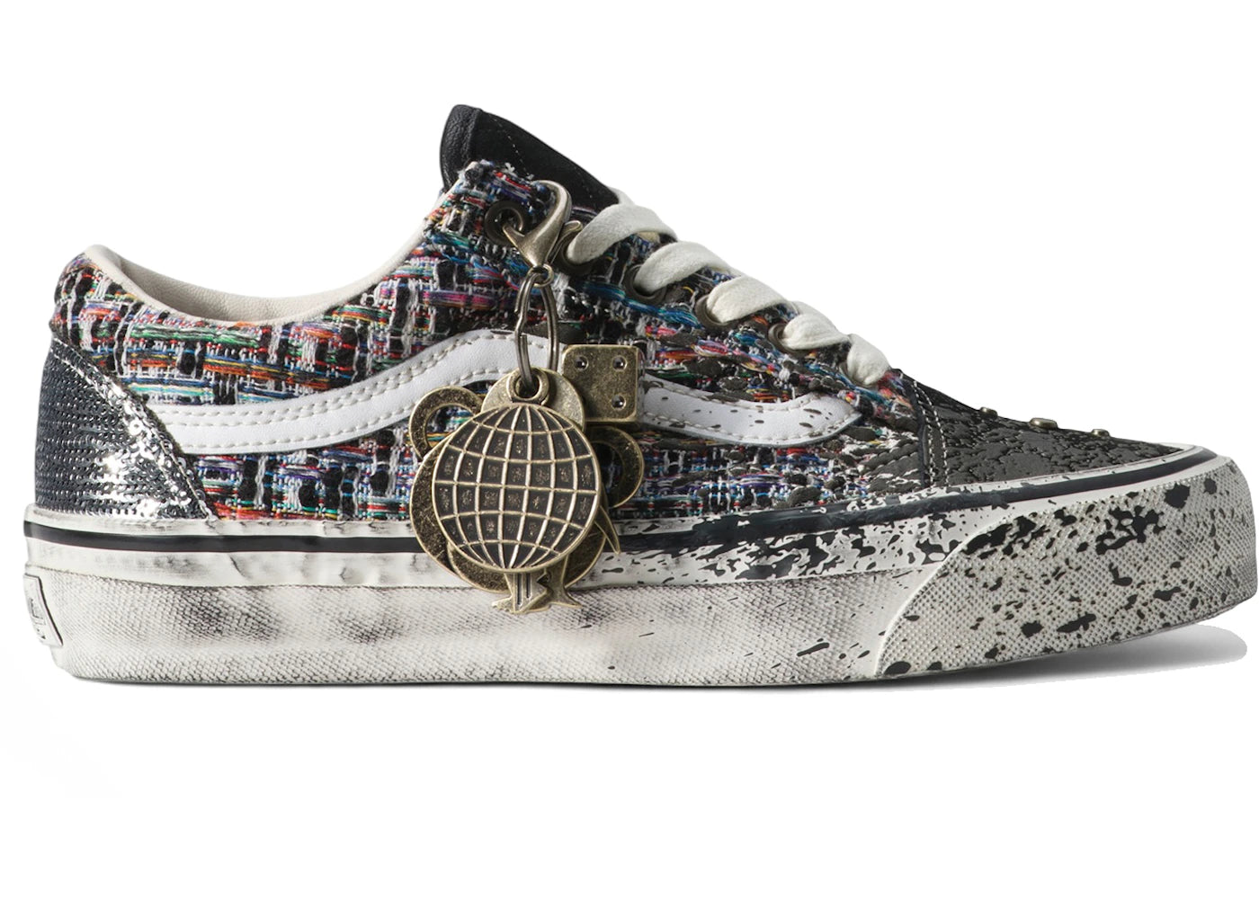 Vans Premium Old Skool Charms Black Grey