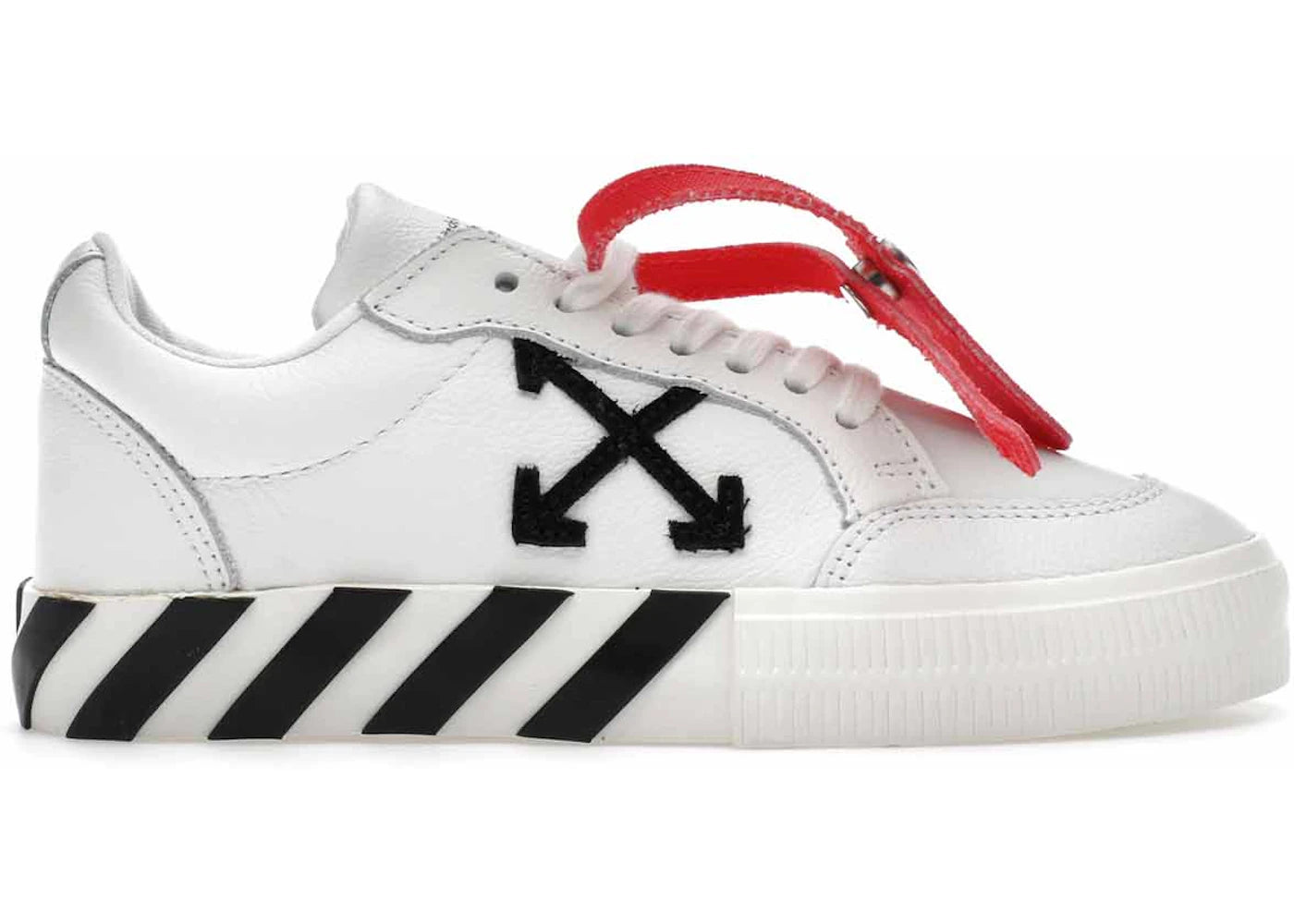 OFF-WHITE Vulc Low White Black (Kids)