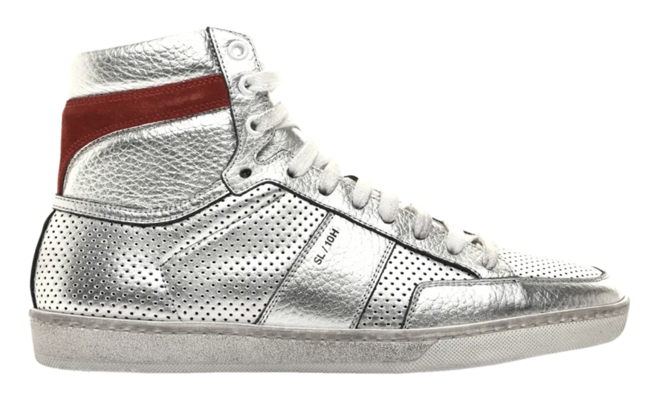 Saint Laurent SL-10 High 'Silver'