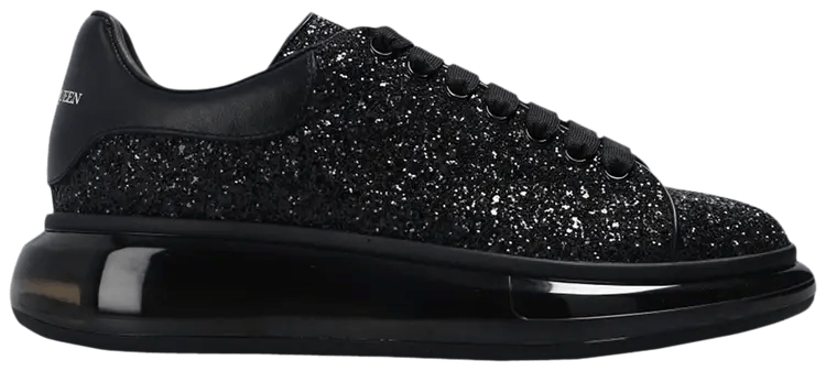 Alexander McQueen Oversized Sneaker 'Black Glitter'