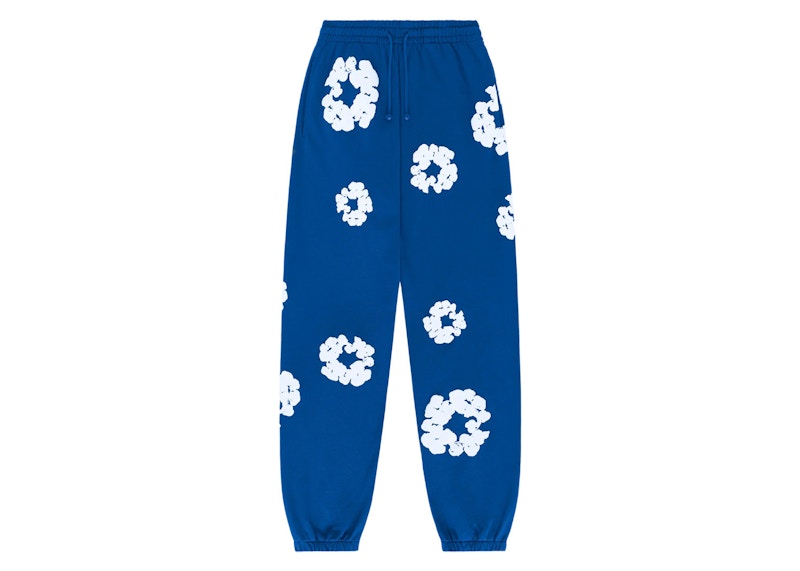 Denim Tears The Cotton Wreath Sweatpants Royal Blue