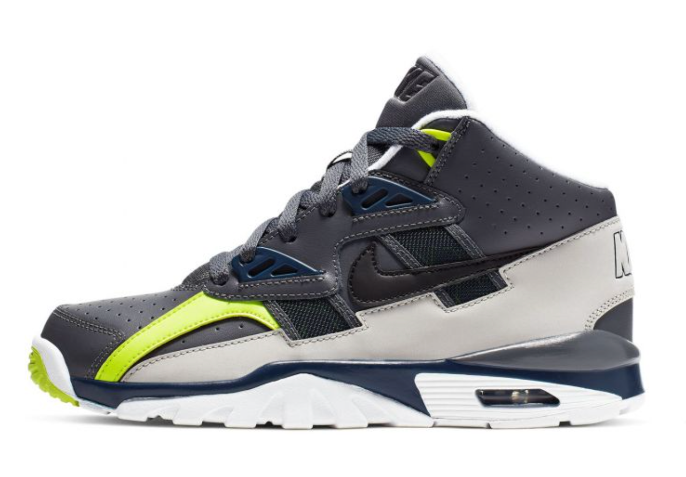 Nike Air Trainer Dark Grey/Volt