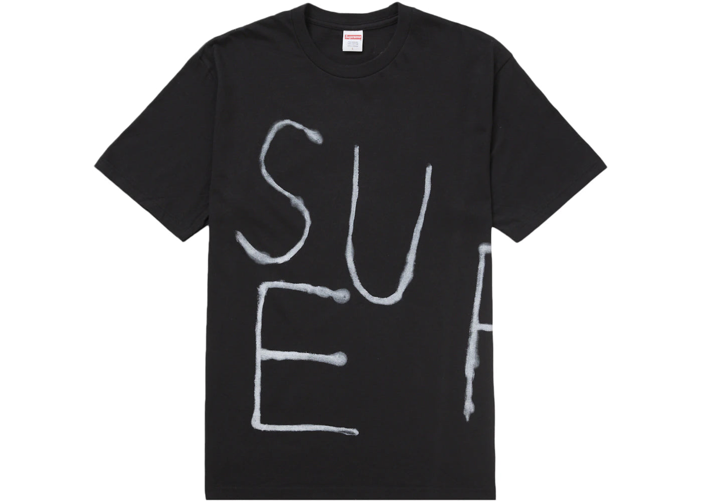Supreme Painted Tee (SS25) Black