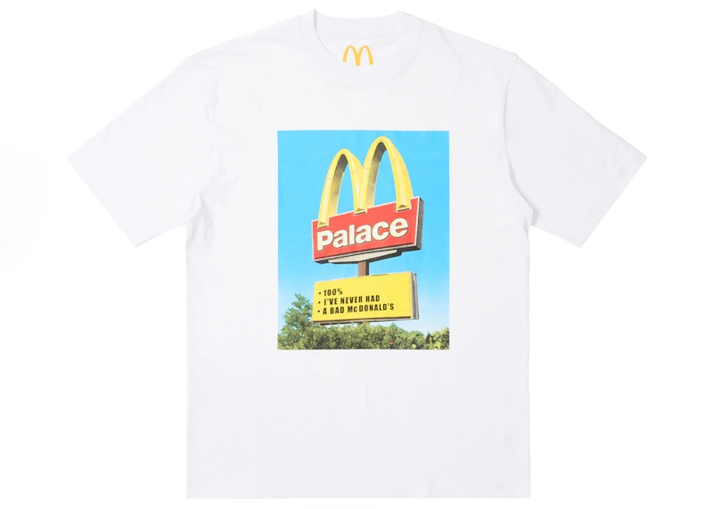 Palace x McDonald's Sign T-shirt White