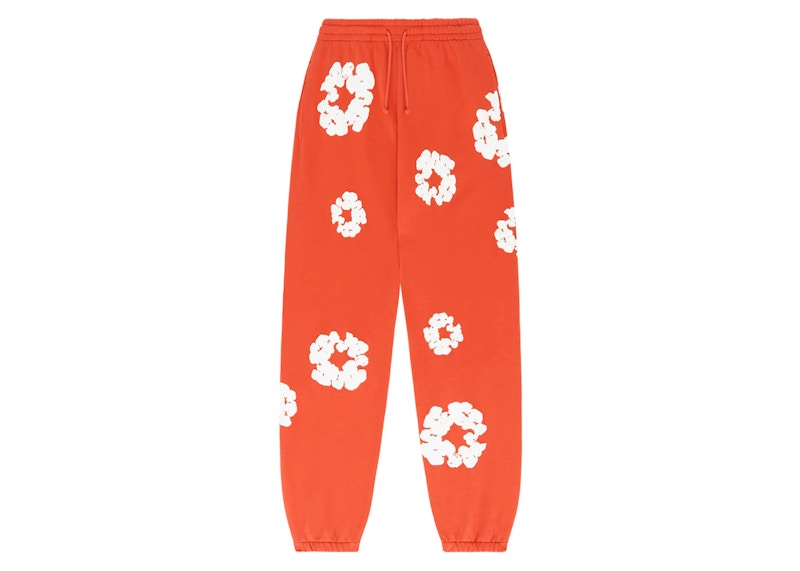 Denim Tears The Cotton Wreath Sweatpants Orange