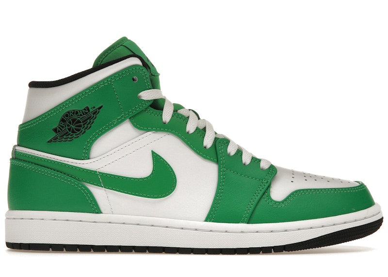 Air Jordan 1 Mid Lucky Green