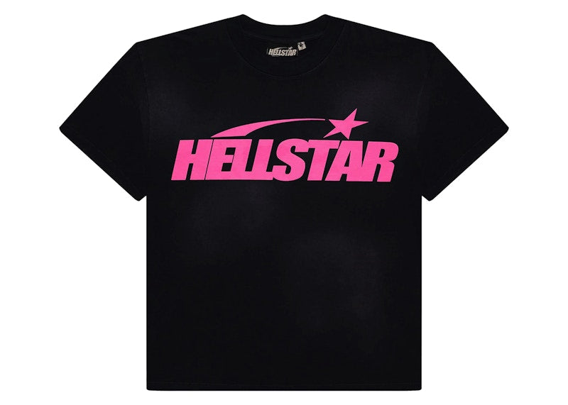 Hellstar Classic T-shirt (Regular Print) Black/Pink