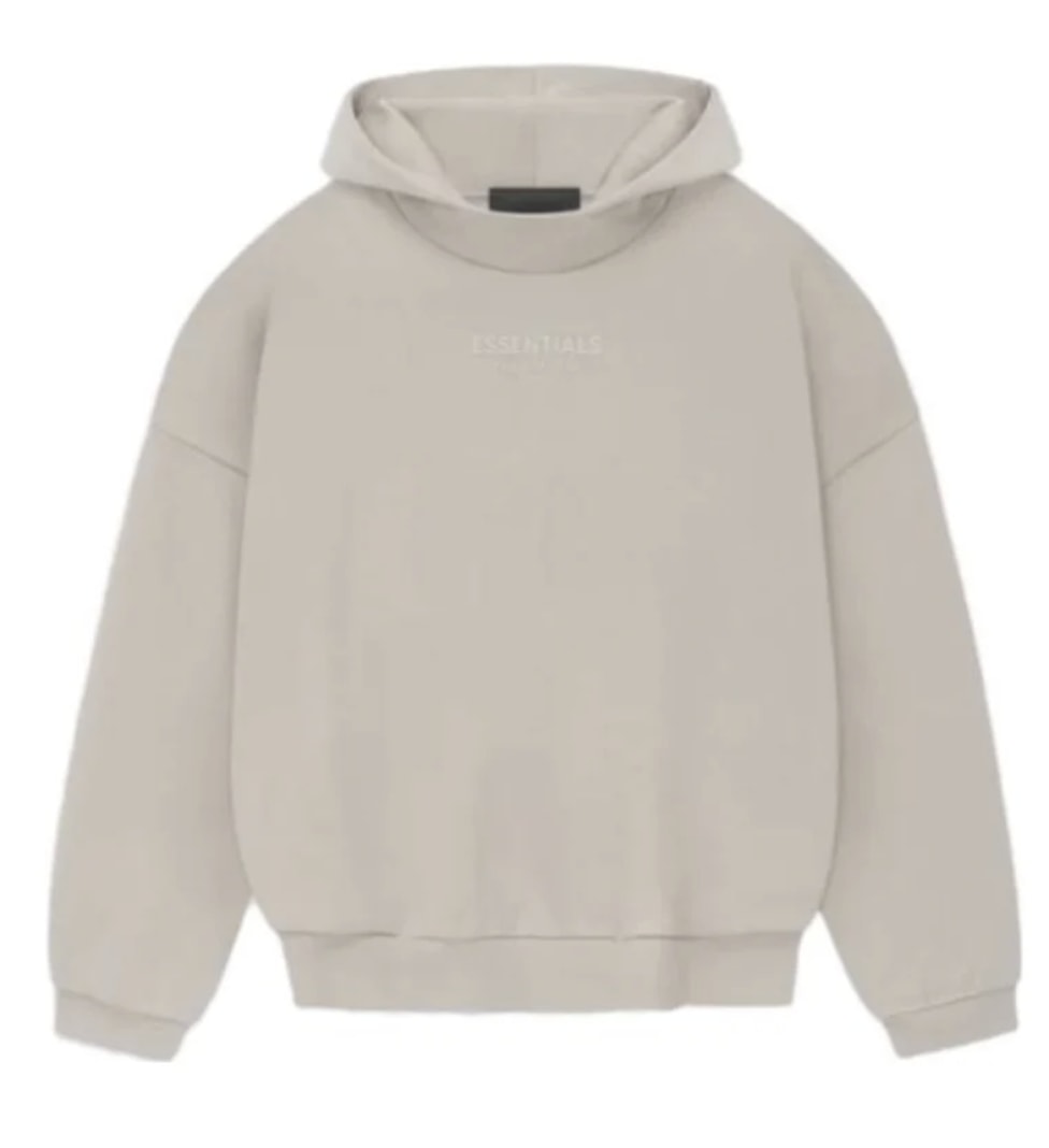 Fear of God EssentialsFW23 Hoodie 'Silver Cloud'