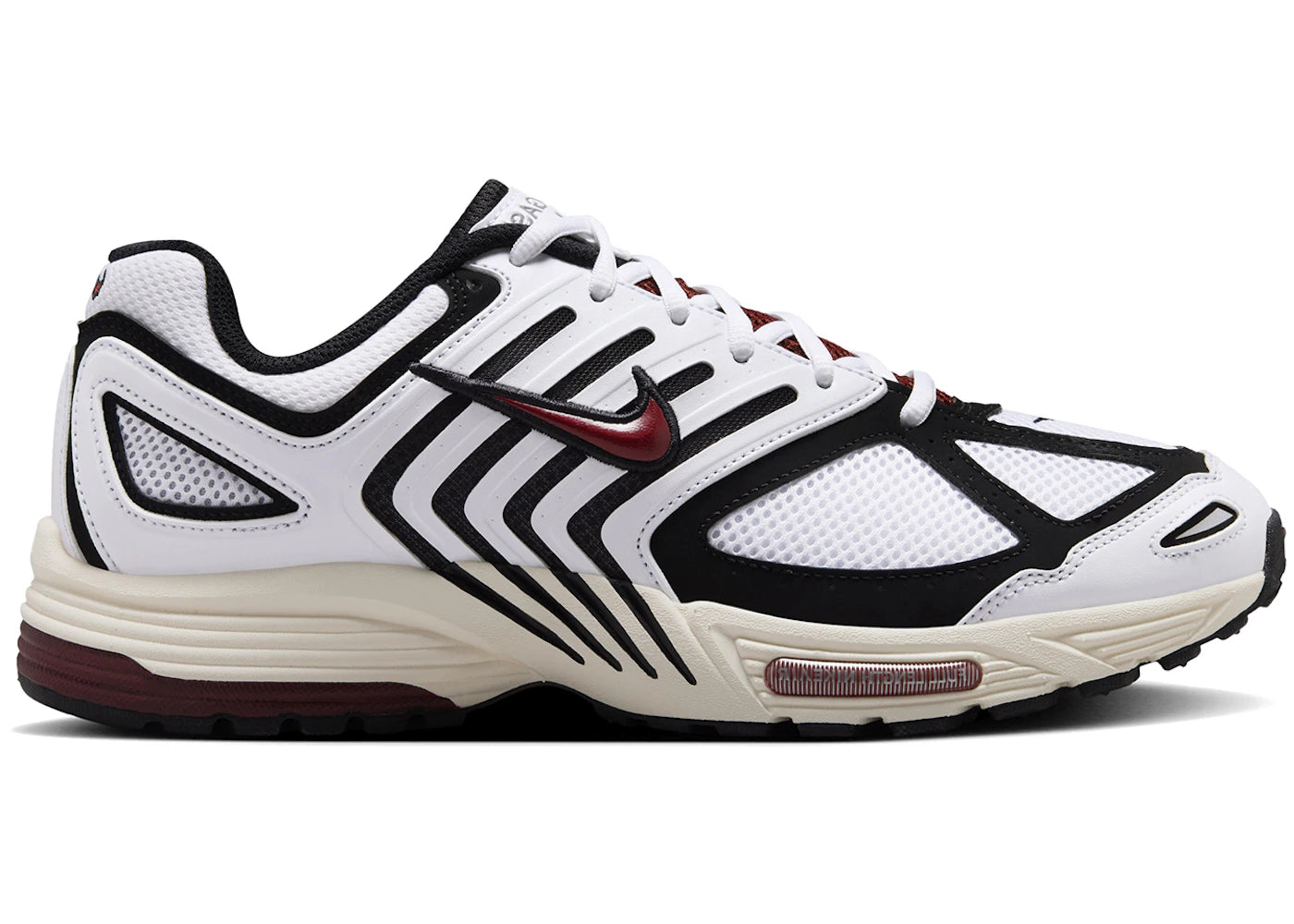 Nike Air Peg 2K5 White Pale Ivory Metallic Silver Dark Team Red