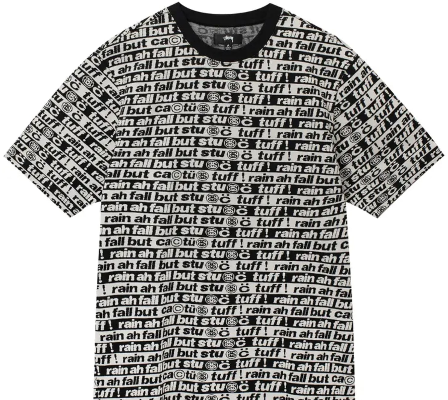 Stussy x Cactus Plant Flea Market Jacquard Crew Black