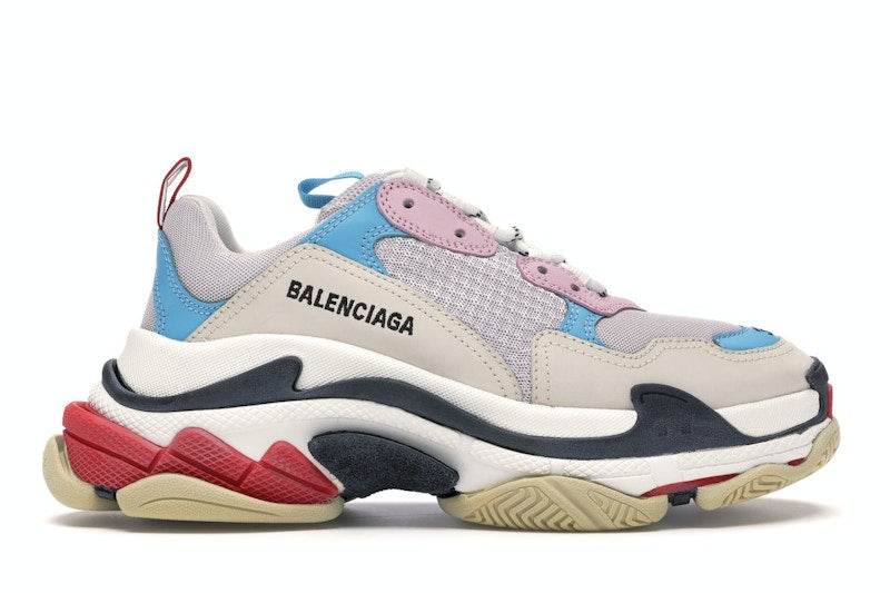 Balenciaga Triple S White Blue (Women's)