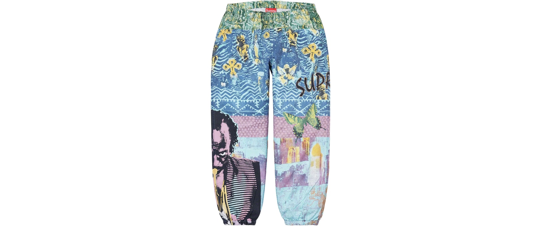Supreme Miles Davis Skate Pant 'Blue'