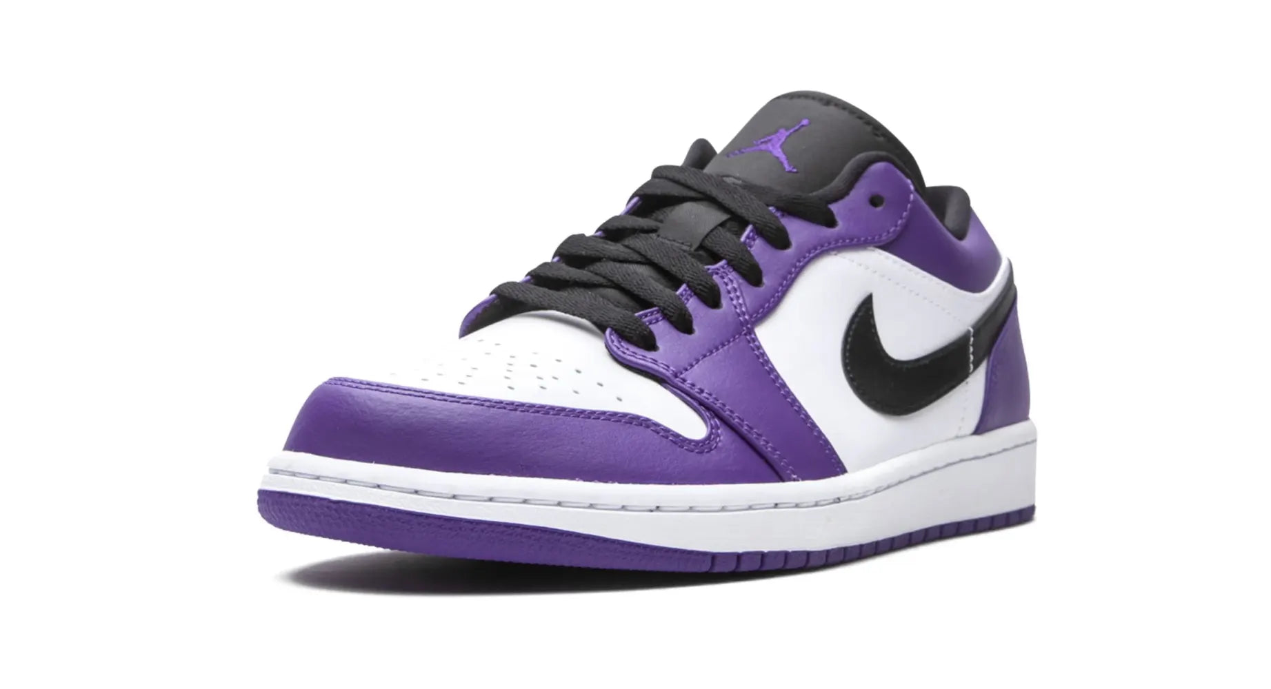 Jordan 1 Low Court Purple White