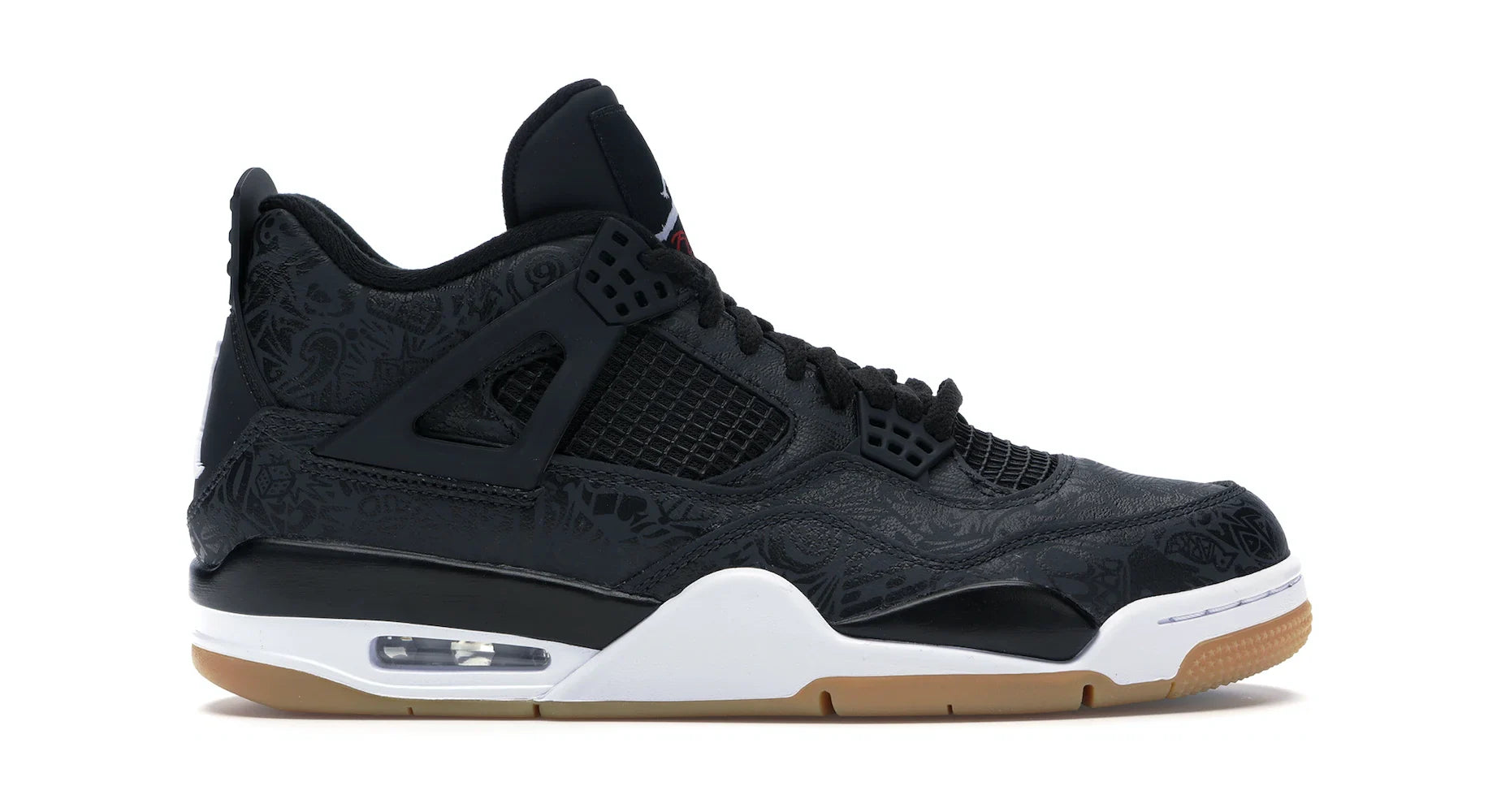 Jordan 4 Retro Laser Black Gum