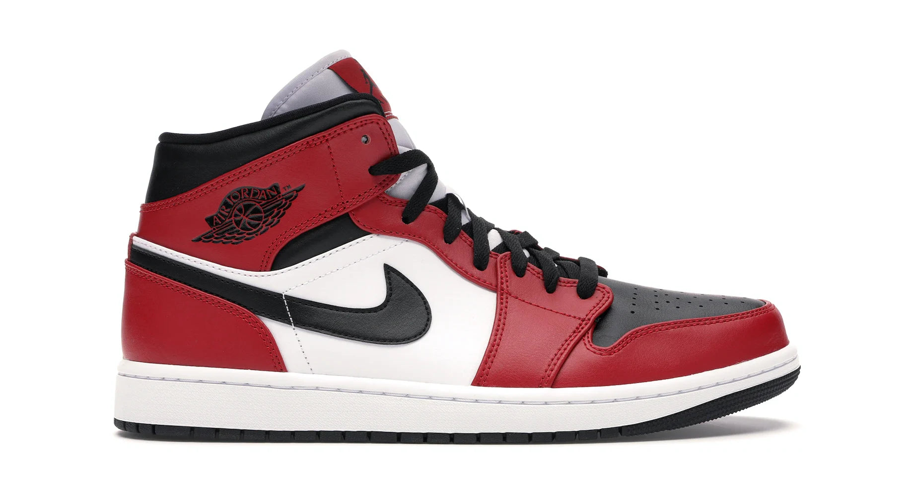 Jordan 1 Mid Chicago Toe