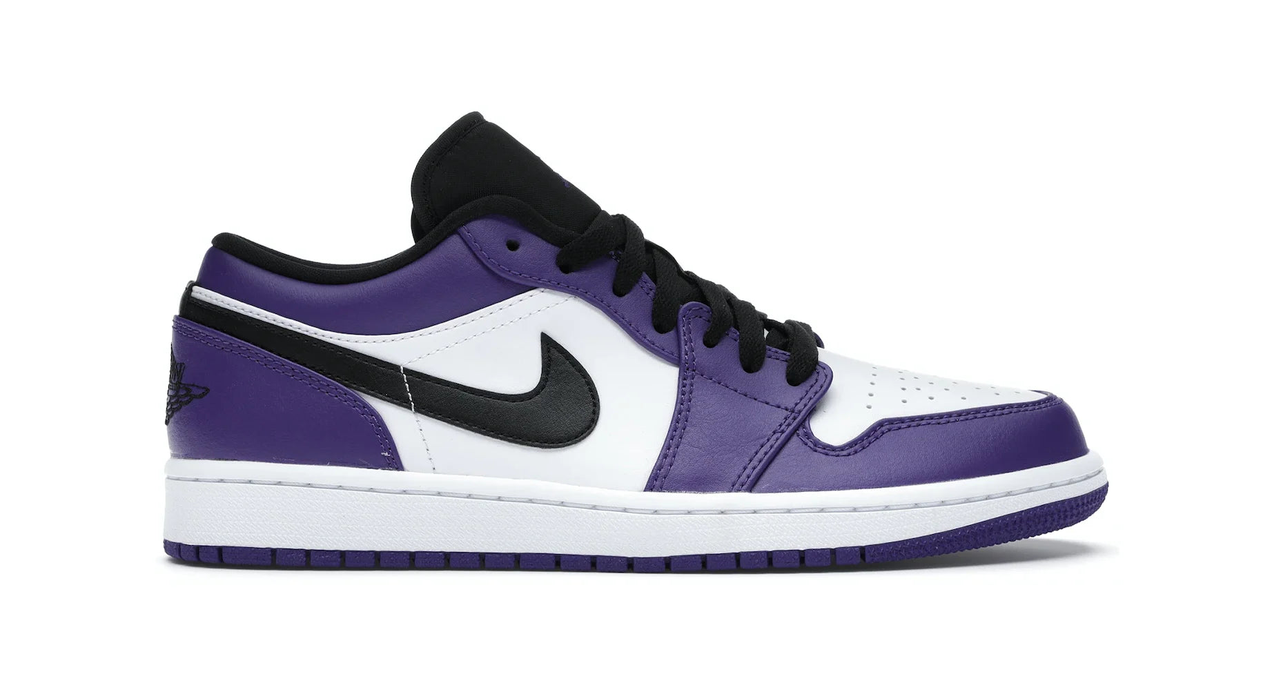 Jordan 1 Low Court Purple White