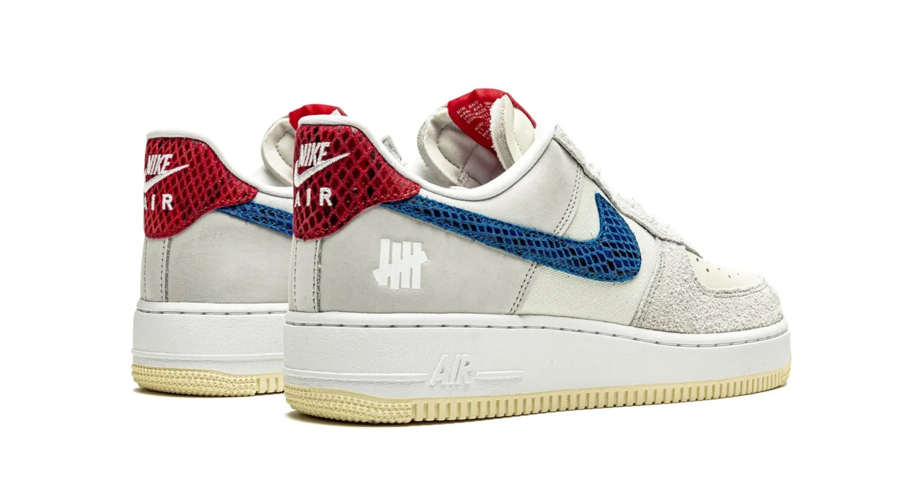 Nike Air Force 1 Low SP Undefeated 5 On It Dunk vs. AF1