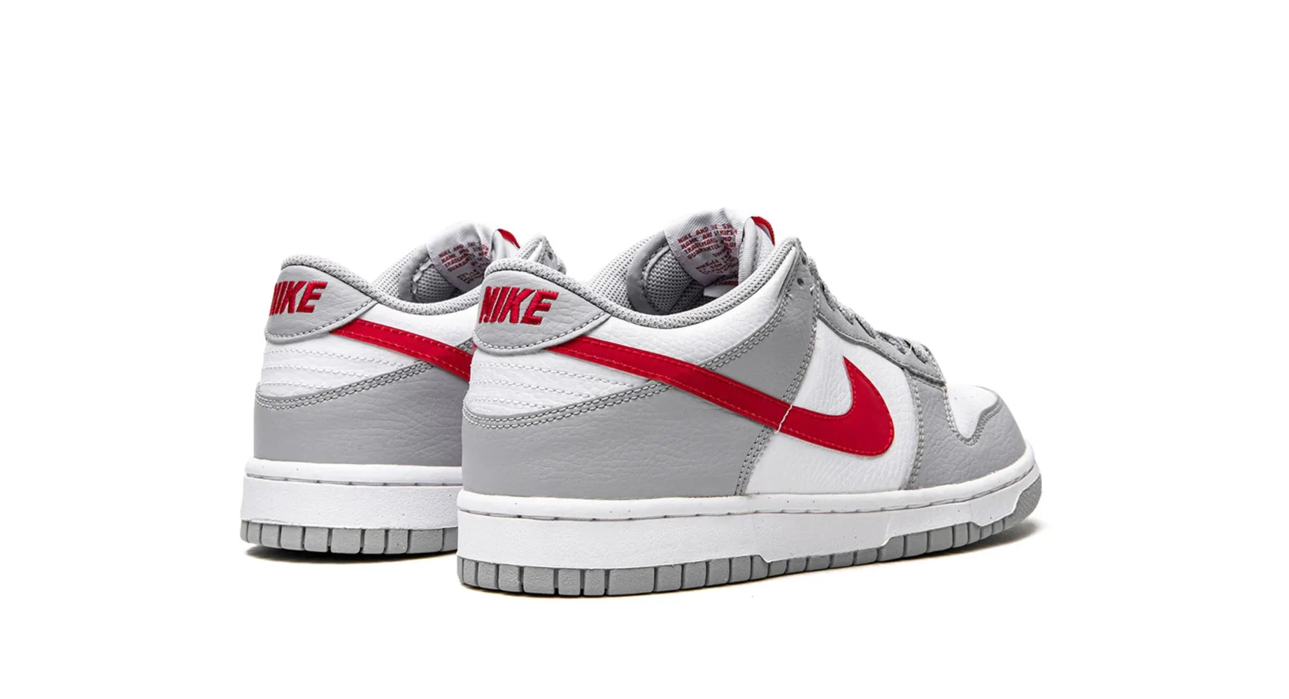 Nike Dunk Low White Wolf Grey University Red (GS)