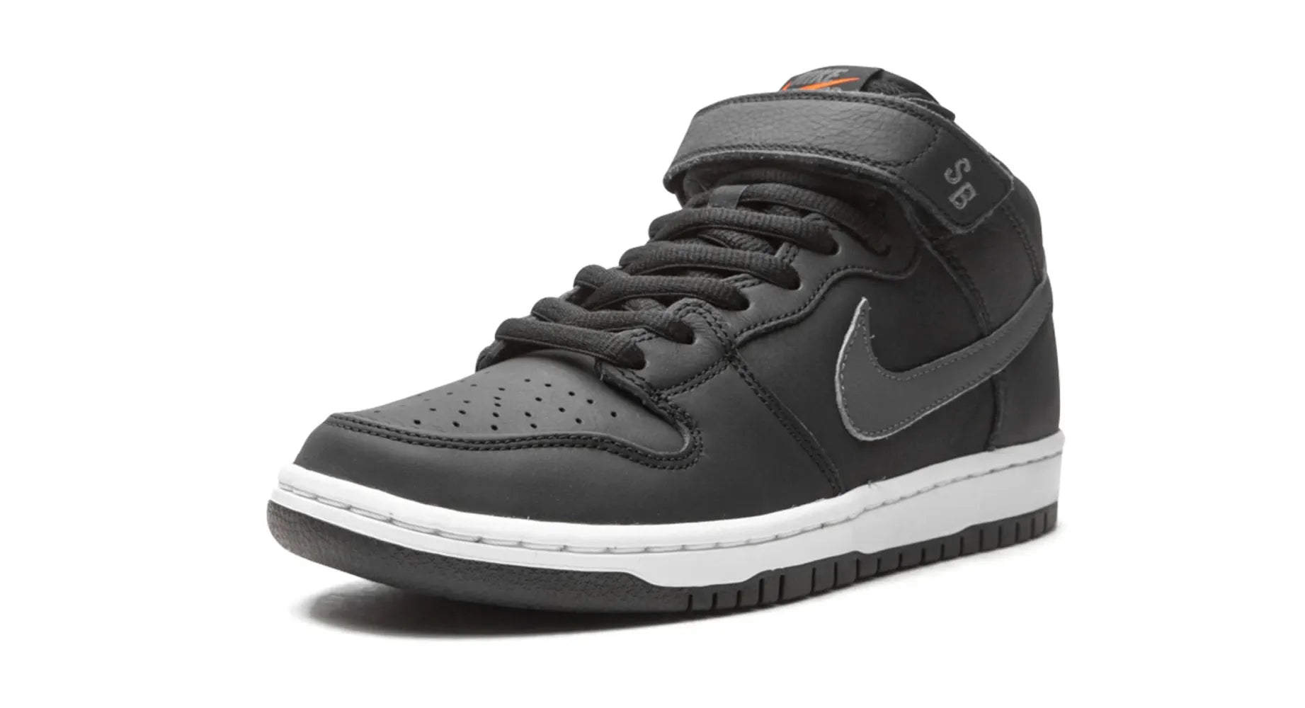 Nike SB Dunk Mid ISO Orange Label Black Dark Grey