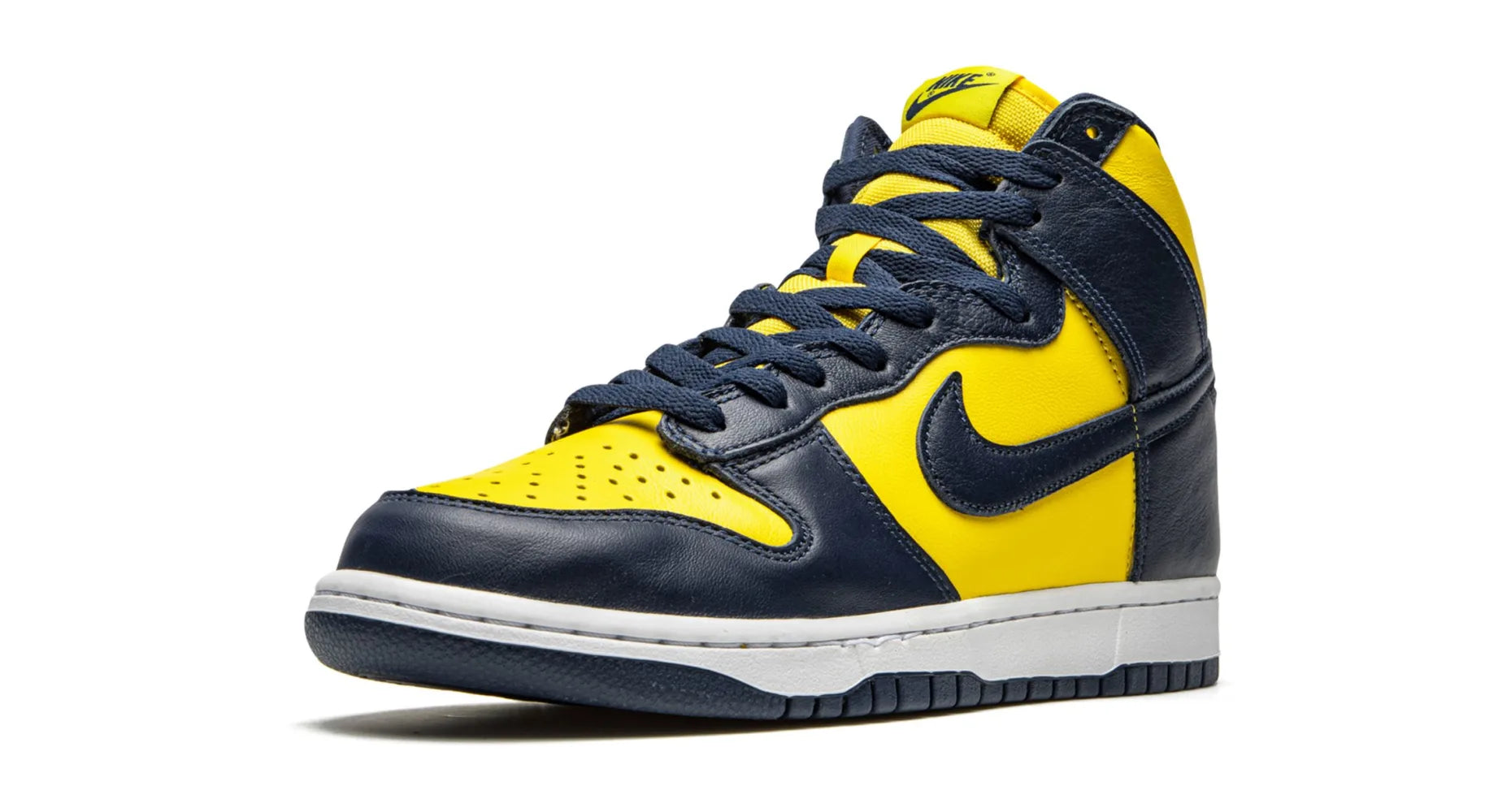 nike dunk high michigan 2020