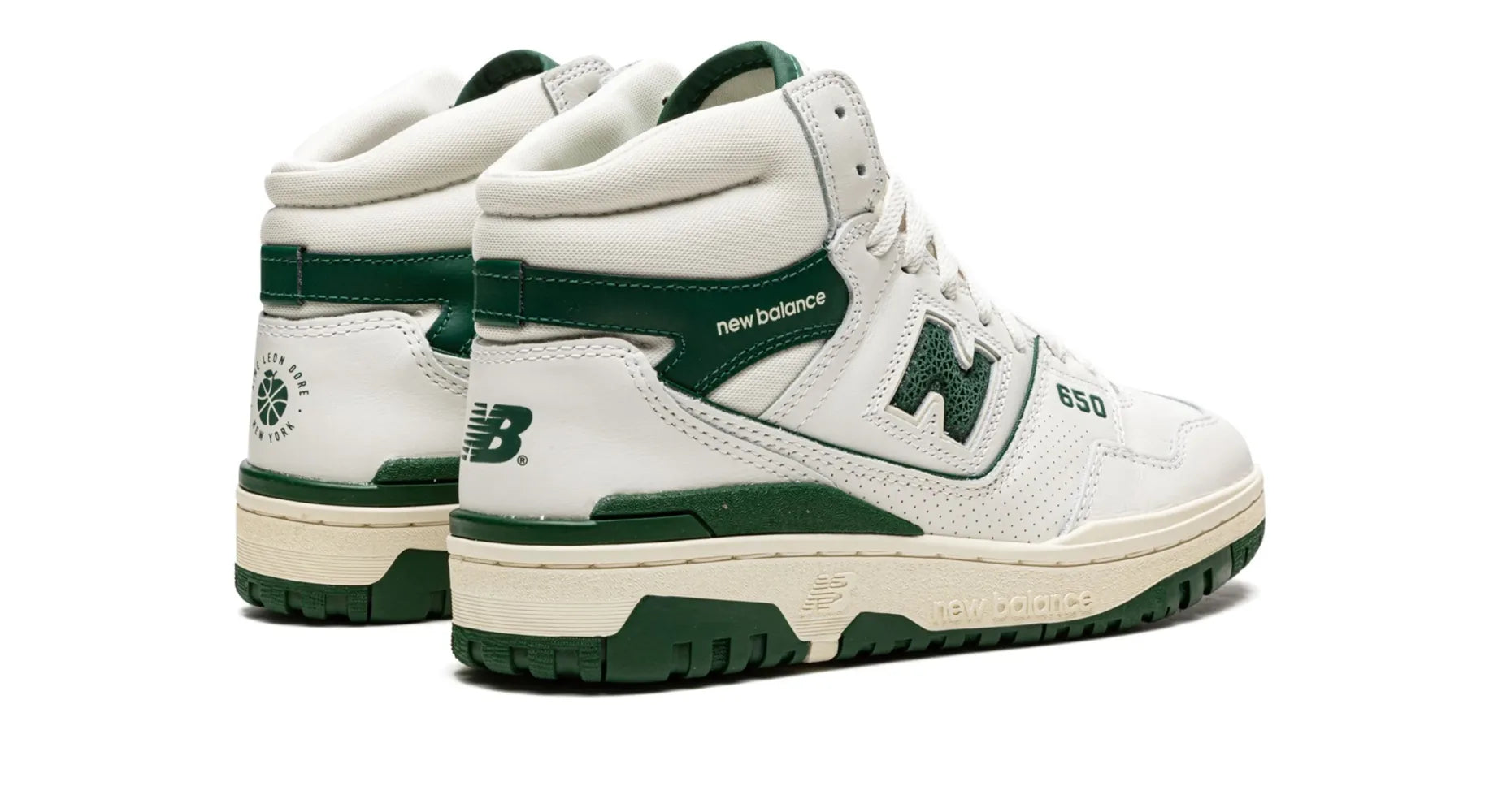 New Balance 650R Aime Leon Dore White Green