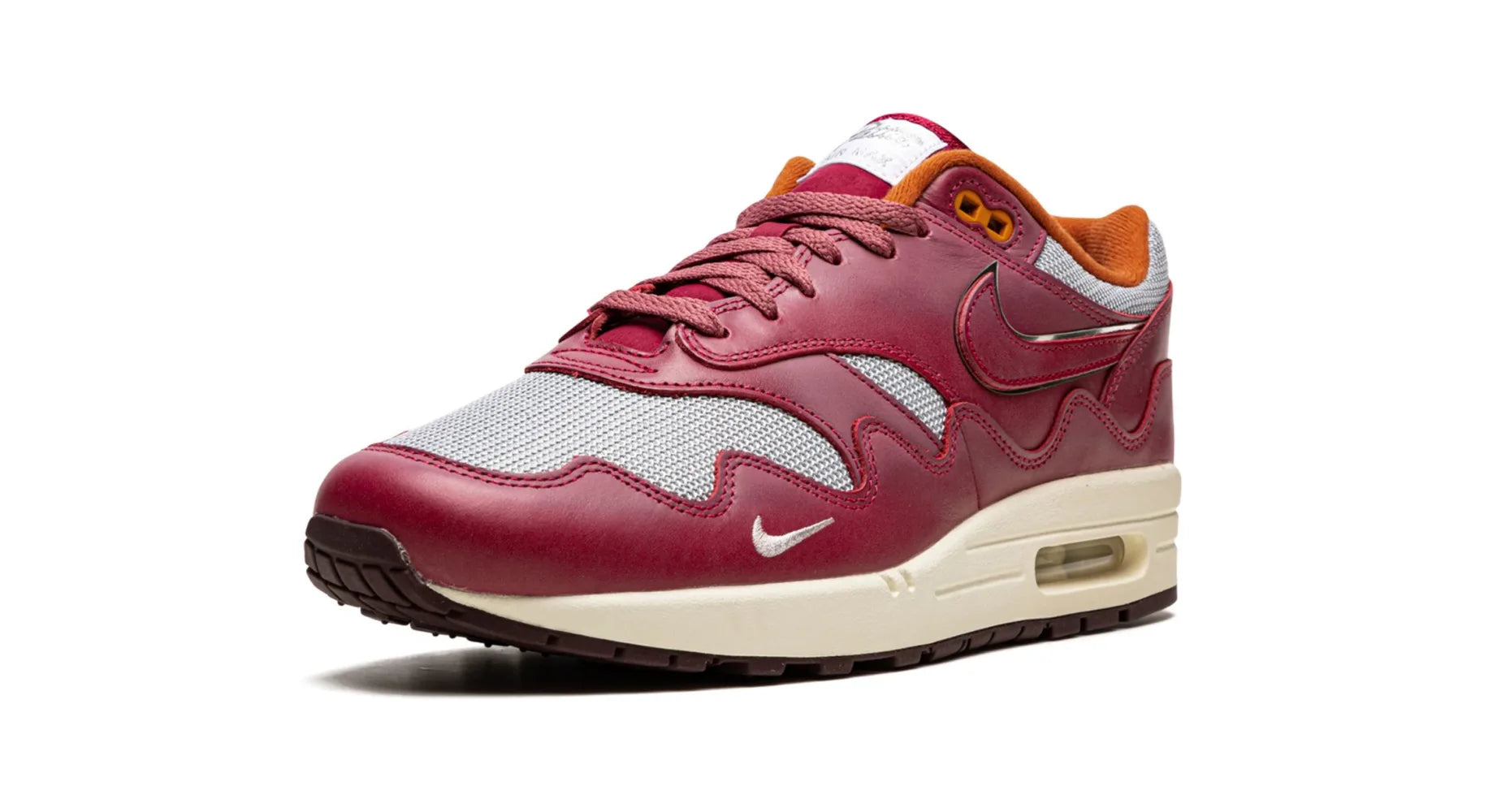 Nike Air Max 1 Patta Waves Rush Maroon (without Bracelet)