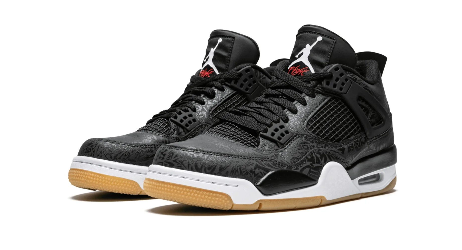 Jordan 4 Retro Laser Black Gum