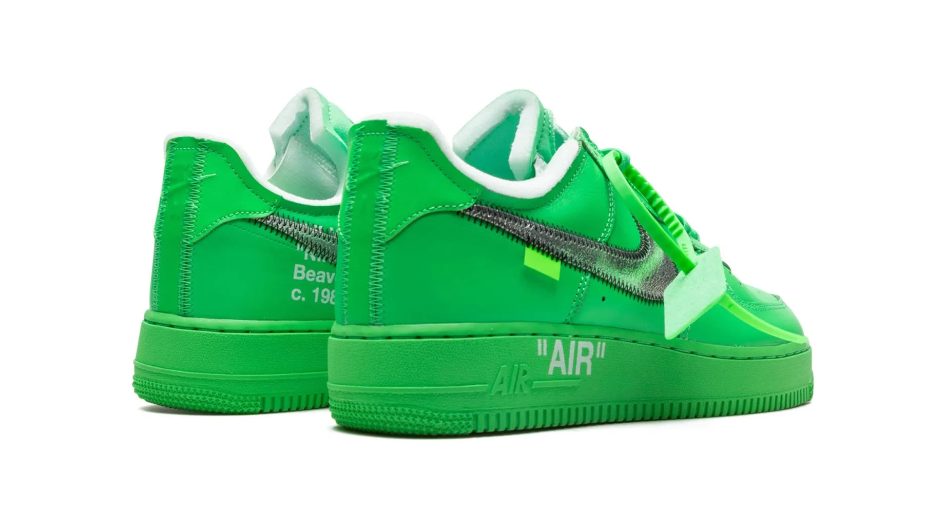 Nike Air Force 1 Low Off-White Light Green Spark Comes with box