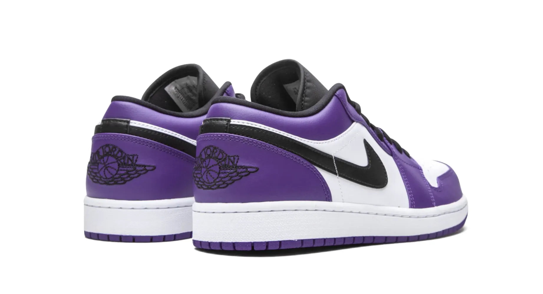 Jordan 1 Low Court Purple White