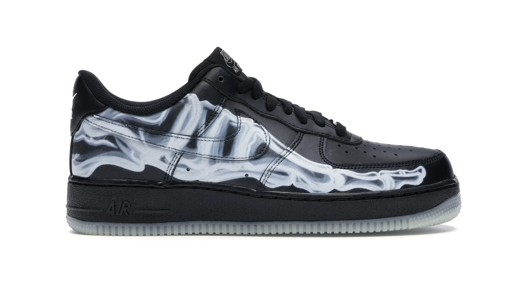 Nike Air Force 1 Low Black Skeleton Halloween (2019)